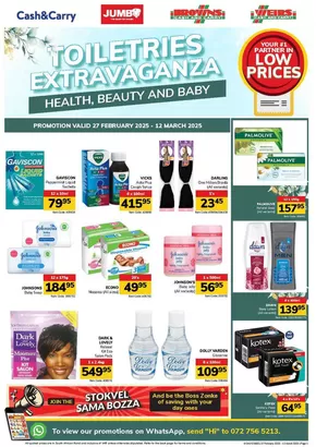 Jumbo catalogue in Kempton Park | New offers to discover | 2025-02-27T00:00:00.000Z - 2025-03-12T00:00:00.000Z