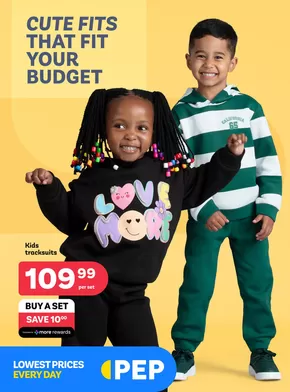 PEP catalogue in Lichtenburg | Cutes fits that fit your budget | 2025-02-26T00:00:00.000Z - 2025-03-25T00:00:00.000Z