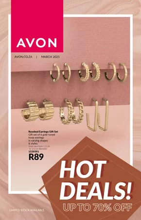 AVON catalogue in Graaff Reinet | AVON Hot Deals catalogue | 2025-03-01T00:00:00.000Z - 2025-03-31T00:00:00.000Z