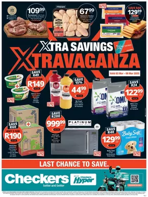 Checkers catalogue in Seshego | Great offer for all customers | 2025-03-03T00:00:00.000Z - 2025-03-09T00:00:00.000Z