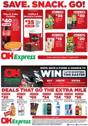 OK Express catalogue in East London | Discounts and promotions CEN | 2025-03-03T00:00:00.000Z - 2025-04-06T00:00:00.000Z