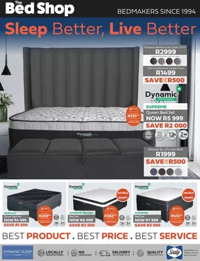 The Bed Shop catalogue in Soshanguve | The Bed ShopMarch Catalogue | 2025-03-03T00:00:00.000Z - 2025-03-31T00:00:00.000Z