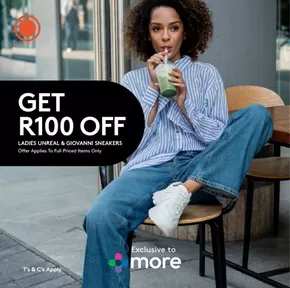 Get R100 off – for more savings!