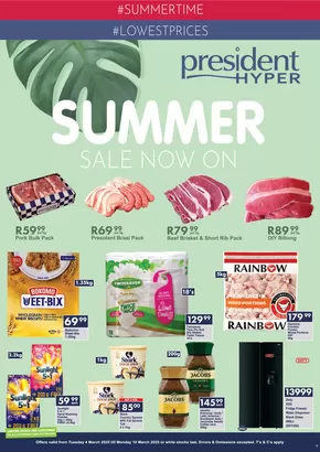 President Hyper catalogue | Summer Sale | 2025-03-04T00:00:00.000Z - 2025-03-10T00:00:00.000Z