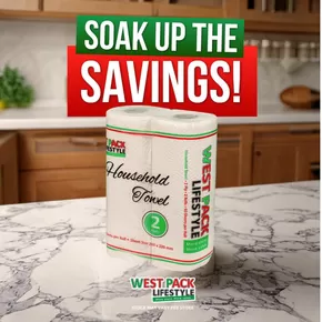 Soak Up Savings & Spills! 