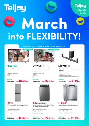 March into FLEXIBILITY!