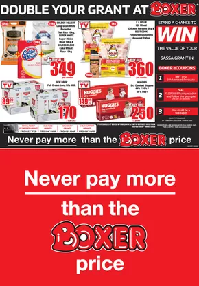 Boxer catalogue in Giyani | Boxer Superstores LP Weekly specials. | 2025-03-05T00:00:00.000Z - 2025-03-09T00:00:00.000Z