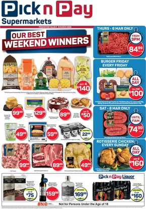 Pick n Pay Liquor catalogue in Mount Edgecombe | New offers to discover | 2025-03-06T00:00:00.000Z - 2025-03-09T00:00:00.000Z