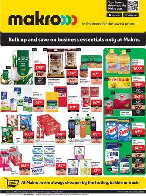 Makro catalogue in Umlazi | Makro KwaZulu-Natal : Food | 2025-03-07T00:00:00.000Z - 2025-03-19T00:00:00.000Z