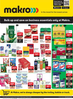 Makro catalogue | Makro Cape Town : Food | 2025-03-07T00:00:00.000Z - 2025-03-19T00:00:00.000Z