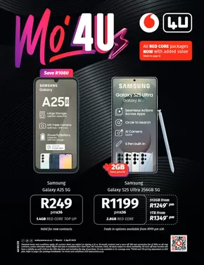 Vodacom catalogue in Somerset West | Vodacom March Deals | 2025-03-07T00:00:00.000Z - 2025-04-03T00:00:00.000Z