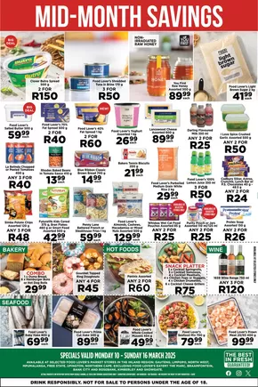 Food Lover's Market catalogue in Boipatong | Inland - 10 - 16 March 2025 | 2025-03-10T00:00:00.000Z - 2025-03-16T00:00:00.000Z