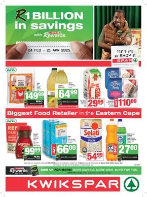 KwikSpar catalogue in Dundee | Specials KwikSpar | 2025-03-10T00:00:00.000Z - 2025-03-23T00:00:00.000Z