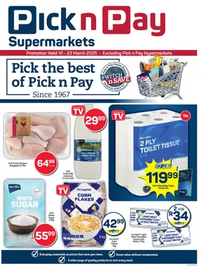 Pick n Pay catalogue in Vereeniging | Pick n Pay weekly specials | 2025-03-10T00:00:00.000Z - 2025-03-23T00:00:00.000Z