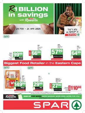 Spar catalogue in Sedgefield | New offers to discover | 2025-03-10T00:00:00.000Z - 2025-03-23T00:00:00.000Z