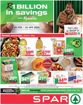 Spar catalogue | Top deals for all customers | 2025-03-10T00:00:00.000Z - 2025-03-23T00:00:00.000Z