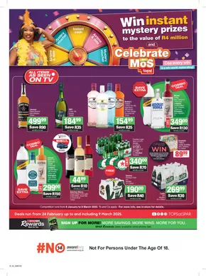 Spar catalogue in Danielskuil | Top deals and discounts | 2025-03-10T00:00:00.000Z - 2025-03-23T00:00:00.000Z