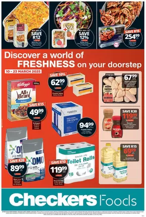 Checkers catalogue in Vereeniging | Exclusive bargains | 2025-03-10T00:00:00.000Z - 2025-03-23T00:00:00.000Z