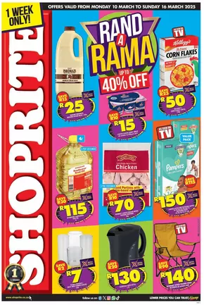 Shoprite catalogue in Ladybrand | Shoprite weekly specials | 2025-03-11T00:00:00.000Z - 2025-03-16T00:00:00.000Z