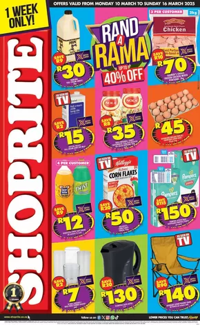 Shoprite catalogue in Beaufort West | Shoprite Rand A Rama Eastern Cape  | 2025-03-11T00:00:00.000Z - 2025-03-16T00:00:00.000Z