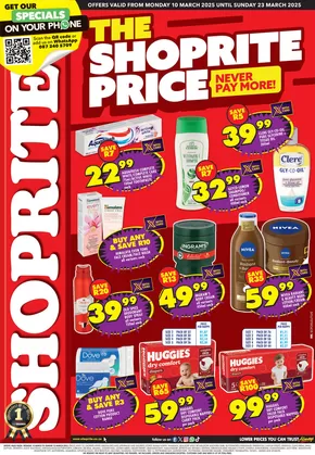 Shoprite catalogue in George | Current bargains and offers | 2025-03-11T00:00:00.000Z - 2025-03-23T00:00:00.000Z