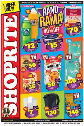 Shoprite catalogue in Melkbosstrand | Shoprite Rand A Rama Western Cape  | 2025-03-11T00:00:00.000Z - 2025-03-16T00:00:00.000Z