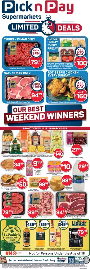 Pick n Pay catalogue in KwaDukuza | Our best deals for you | 2025-03-13T00:00:00.000Z - 2025-03-16T00:00:00.000Z