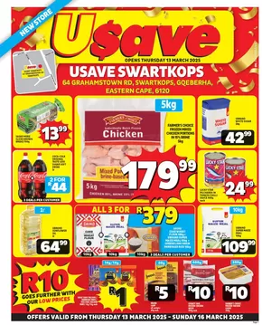 Usave catalogue | Exclusive deals for our customers | 2025-03-13T00:00:00.000Z - 2025-03-16T00:00:00.000Z