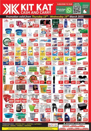 KitKat Cash and Carry catalogue in Krugersdorp | Current deals and offers | 2025-03-13T00:00:00.000Z - 2025-03-19T00:00:00.000Z