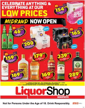 Shoprite LiquorShop catalogue in Dutywa | Shoprite LiquorShop Savings Midrand | 2025-03-13T00:00:00.000Z - 2025-03-30T00:00:00.000Z