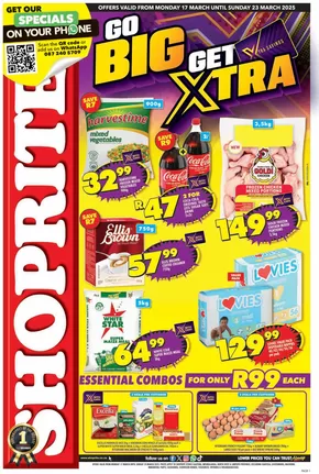 Shoprite catalogue | Shoprite Xtra Savings Gauteng  | 2025-03-18T00:00:00.000Z - 2025-03-23T00:00:00.000Z