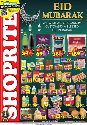 Shoprite catalogue in Bellville | Great discounts on selected products | 2025-03-18T00:00:00.000Z - 2025-03-30T00:00:00.000Z