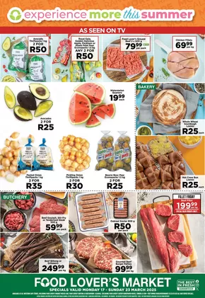 Food Lover's Market catalogue in Durbanville | Western Cape Promotion | 2025-03-18T00:00:00.000Z - 2025-03-23T00:00:00.000Z