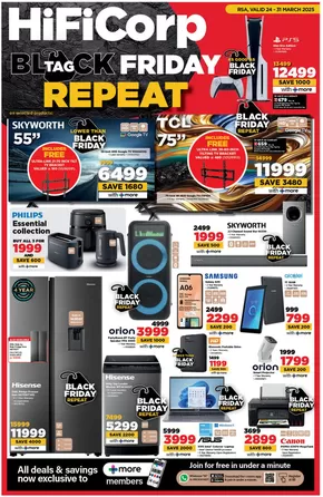 HiFi Corp catalogue in Sandton | Discounts and promotions | 2025-03-24T00:00:00.000Z - 2025-03-31T00:00:00.000Z