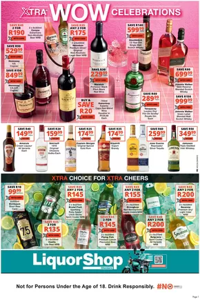 Checkers Liquor Shop catalogue in Bloemfontein | Checkers Liquor Shop weekly specials | 2025-03-21T00:00:00.000Z - 2025-04-06T00:00:00.000Z