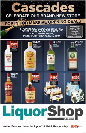 Checkers Liquor Shop catalogue in Stanger | Top offers for smart savers | 2025-03-21T00:00:00.000Z - 2025-03-30T00:00:00.000Z