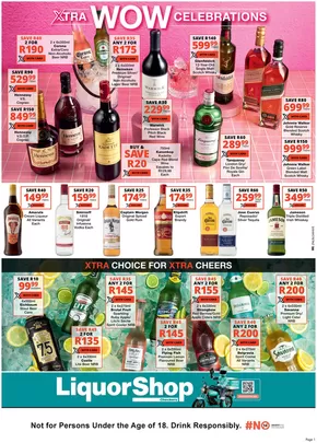 Checkers Liquor Shop catalogue in Pietermaritzburg | Current deals and offers | 2025-03-20T00:00:00.000Z - 2025-04-06T00:00:00.000Z