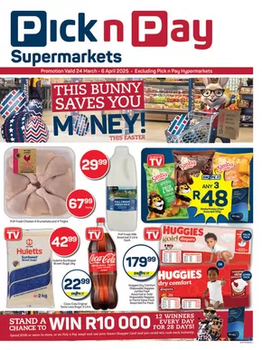 Pick n Pay catalogue in Alexandra | Pick n Pay weekly specials | 2025-03-24T00:00:00.000Z - 2025-04-06T00:00:00.000Z