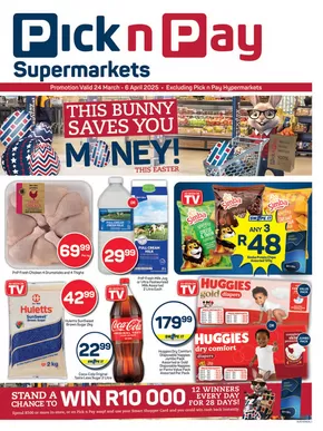 Pick n Pay catalogue in Port Elizabeth | Exclusive deals and bargains | 2025-03-24T00:00:00.000Z - 2025-04-06T00:00:00.000Z