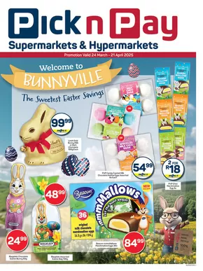 Pick n Pay catalogue in Durban | Current bargains and offers | 2025-03-24T00:00:00.000Z - 2025-04-21T00:00:00.000Z