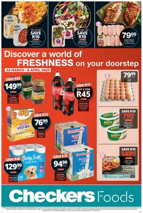 Checkers catalogue in Polokwane | Top deals and discounts | 2025-03-24T00:00:00.000Z - 2025-04-06T00:00:00.000Z