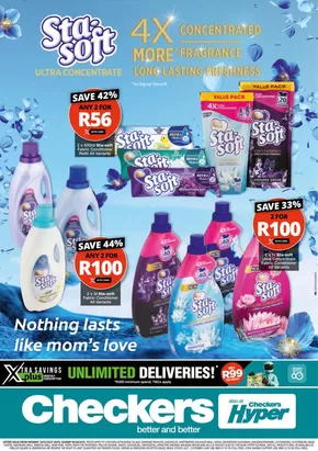 Checkers catalogue in Sasolburg | Checkers Sta-Soft Promotion 24 March - 6 April | 2025-03-24T00:00:00.000Z - 2025-04-06T00:00:00.000Z