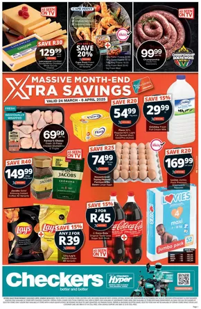 Checkers catalogue in Port Elizabeth | Discover attractive offers | 2025-03-24T00:00:00.000Z - 2025-04-06T00:00:00.000Z