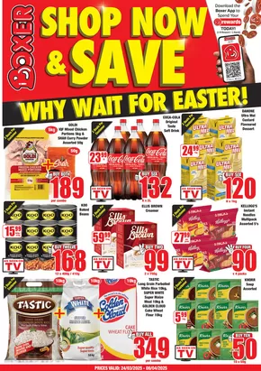 Boxer catalogue in Durban | Boxer Superstores LP March ME. | 2025-03-24T00:00:00.000Z - 2025-04-06T00:00:00.000Z