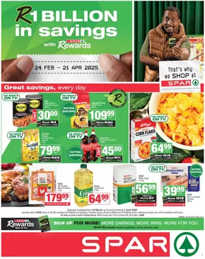 Spar catalogue in Durban | Offers for bargain hunters | 2025-03-24T00:00:00.000Z - 2025-04-07T00:00:00.000Z