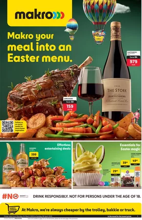 Makro catalogue in Germiston | Makro : Easter Food | 2025-03-24T00:00:00.000Z - 2025-04-06T00:00:00.000Z