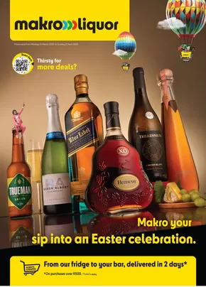 Makro catalogue in Alberton | Makro Liquor : Easter Celebration | 2025-03-24T00:00:00.000Z - 2025-04-27T00:00:00.000Z