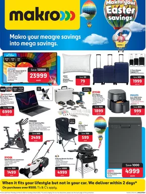 Makro catalogue in Pietermaritzburg | Makro : Easter Savings | 2025-03-24T00:00:00.000Z - 2025-04-06T00:00:00.000Z