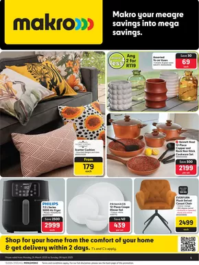 Makro catalogue in Germiston | Makro : Housewares | 2025-03-24T00:00:00.000Z - 2025-04-06T00:00:00.000Z