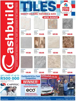 Cashbuild catalogue in Pretoria | Special offers for you | 2025-03-24T00:00:00.000Z - 2025-04-13T00:00:00.000Z